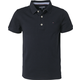 TOMMY HILFIGER Majica nočno modra/ognjeno rdeča/bela