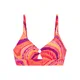 Bruno Banani Bikini zgornji del lila/oranžna/roza/rdeča
