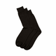 Premium pamučne čarape Charles Tyrwhitt Cotton Rich 3-pack Socks — Black - L