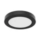 LED stropna svetiljka EVORA LED/6W/230V 3000/4000/6000K O 14 cm crna