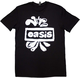 Oasis Majica Logo Splat Unisex Black L