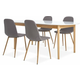 MARSTRAND D200 sto bela + 4 JONSTRUP siva/hrast