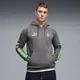 PUMA Borussia MA¶nchengladbach FtblKING Hoodie Men, Clothing, Flat Medium Gray/Green, S