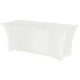 shumee Pravokotni namizni prt brez likanja 183x760cm Jersey blago bel - Hendi 814420
