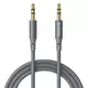 AUX 3.5mm v AUX 3.5mm audio kabel Techsuit SoundFleX AC3 Hi-Fi kakovost, 1m - siv