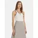 Max Mara Leisure Top SAX temno rjava/bela