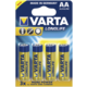 20x4 Varta Longlife Extra Mignon AA LR 6 PU inner box