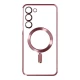 Silikonska futrola Magsafe SAMSUNG S25+ ROZE