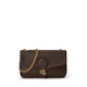 Lauren Ralph Lauren Torba za čez ramo BRADLEY temno rjava