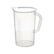 Merilna skodelica z ročajem, 1000 ml - laboratorijski merilni valj