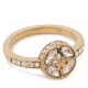 Prstan Guess JUBR06 394JW Zlata