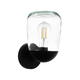 Eglo Donatori spoljna zidna lampa/1, e27, 60w, ip44, aluminij/staklo/crna