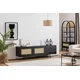 Hanah home TV Komoda Nala 180 Crna