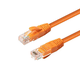 Omrežni kabel UTP CAT6 0.3M oranžen LSZH