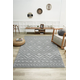 Conceptum Hypnose Tepih 830B, Pravougaoni, 100 x 200 cm, Sivi