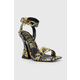 Sandale Versace Jeans Couture Kirsten boja: crna, 76VA3S36 ZS366 G89