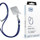 3MK EasyClip Dark Blue (silver) phone lanyard