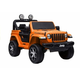 Licencirani auto na akumulator Jeep Rubicon 4×4 – narančastiGO – Kart na akumulator – (B-Stock) crveni