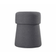 ATELIER DEL SOFA Tabure Beans Dark Grey