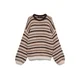 VERO MODA Pulover VMMAYBE svetlo bež/mokka/temno rjava