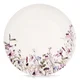 Northio Porcelanski krožnik za večerjo, bel cvetlični vzorec, 27 cm
