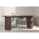 Venture Design Jedilna miza 200x90 cm rjava