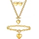 Komplet Simple Heart - Zlata KP34206