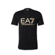 EA7 Emporio Armani Majica zlata / črna