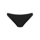 LASCANA Bikini hlačke Scallop, črna