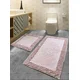 Lessentiel Maison Kupatilski otirač Piante, 2 komada, Roze