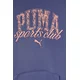 Otroški pulover Puma CLASS Hoodie TR vijolična barva, s kapuco, 685829