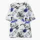 Cropp - Majica s printom preko cele površine - white