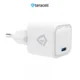 Kucni punjac Teracell Evolution TC-14GP, GaN, PD 3.0, 20W sa PD iPhone lightning kablom beli 1.2m