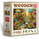Wooden city - Puzzle Gobe Wonderland lesene - 1 000 kosov