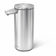 Jeklen avtomatski dozirnik za milo v mat srebrni barvi 266 ml – simplehuman