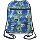 Sportska torba s vezama Cool Pack Vert - Wiggly Eyes Blue, sa zatvaračem