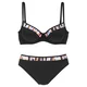 LASCANA Bikini  mešane barve / črna