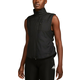 Nike W NK TRAIL RPL VEST, ženski prsluk, crna FD0231