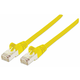 Network Patch Cable - Cat7 Cable/Cat6A Plugs - 5m - Yellow - Copper - S/FTP - LSOH / LSZH - PVC - Gold Plated Contacts - Snagless - Booted - Polybag - 5 m - Cat7 - S/FTP (S-STP) - RJ-45 - RJ-45 - Yell