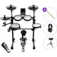 NRG EDK-100 Student Kit SET Black Elektronski bobni seti