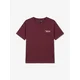 VERO MODA Majica VMPAULINA THEA vinsko rdeča/bela