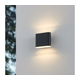 Eglo 901025 - LED Spoljašnje zidno svetlo GRUTTI 2xLED/2,9W/230V IP65