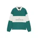 Pull&Bear Majica smaragd / bela
