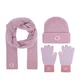 Roxy Set kapa, šal in rokavice WBEO-RX-SW346-004-AW26 Svetlo vijolična