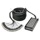 Adam Hall K28C30 Multicore with Stage Box 24/4 30 m