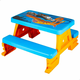 Stol za piknik Hot Wheels Plava Oranžna Plastika 69 x 42 x 79 cm