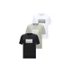 JACK & JONES Majica JCOFUSION pastelno zelena/črna/bela