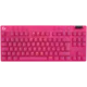 LOGITECH G PRO X TKL LIGHTSPEED Mechanical Gaming Keyboard - MAGENTA - US INTl - TACTILE