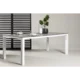 Venture Design Jedilna miza 205x100x75 cm siva