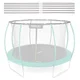 Neo-Sport Mreža za trampolin, obroč tipa C, 435 cm, 14 ft,